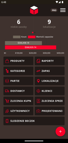 Nowy przycisk dostępu do modułu śledzenia beczek | Telesto