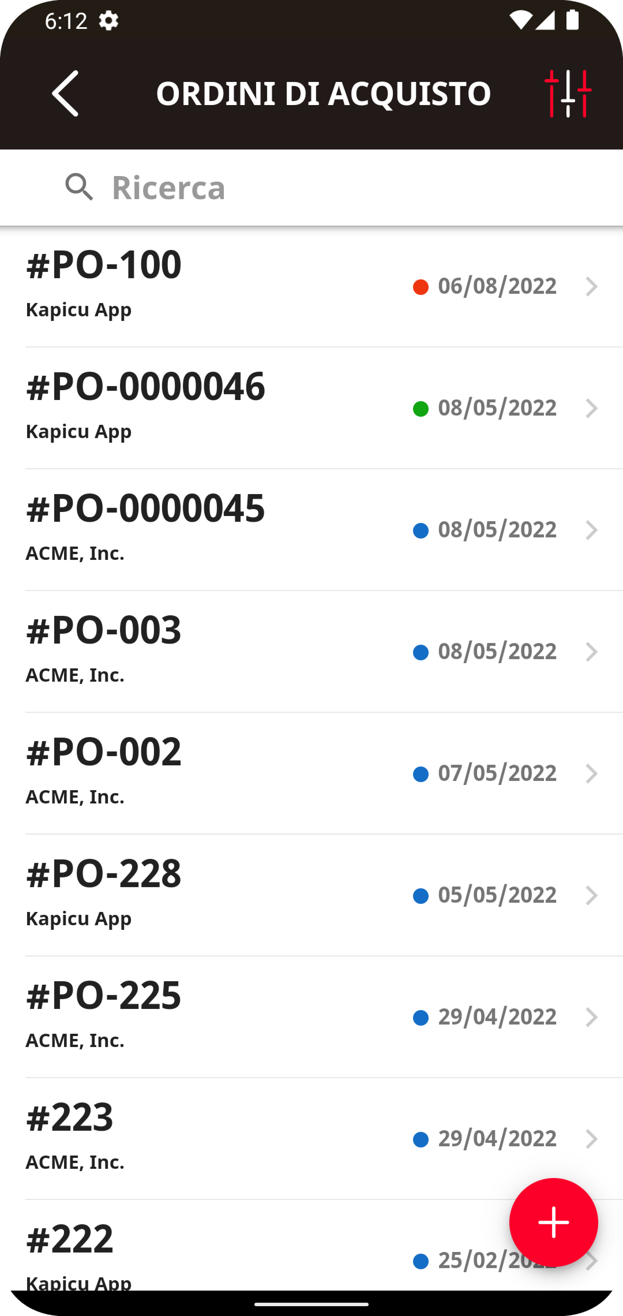 La migliore app per la generazione di ordini di acquisto