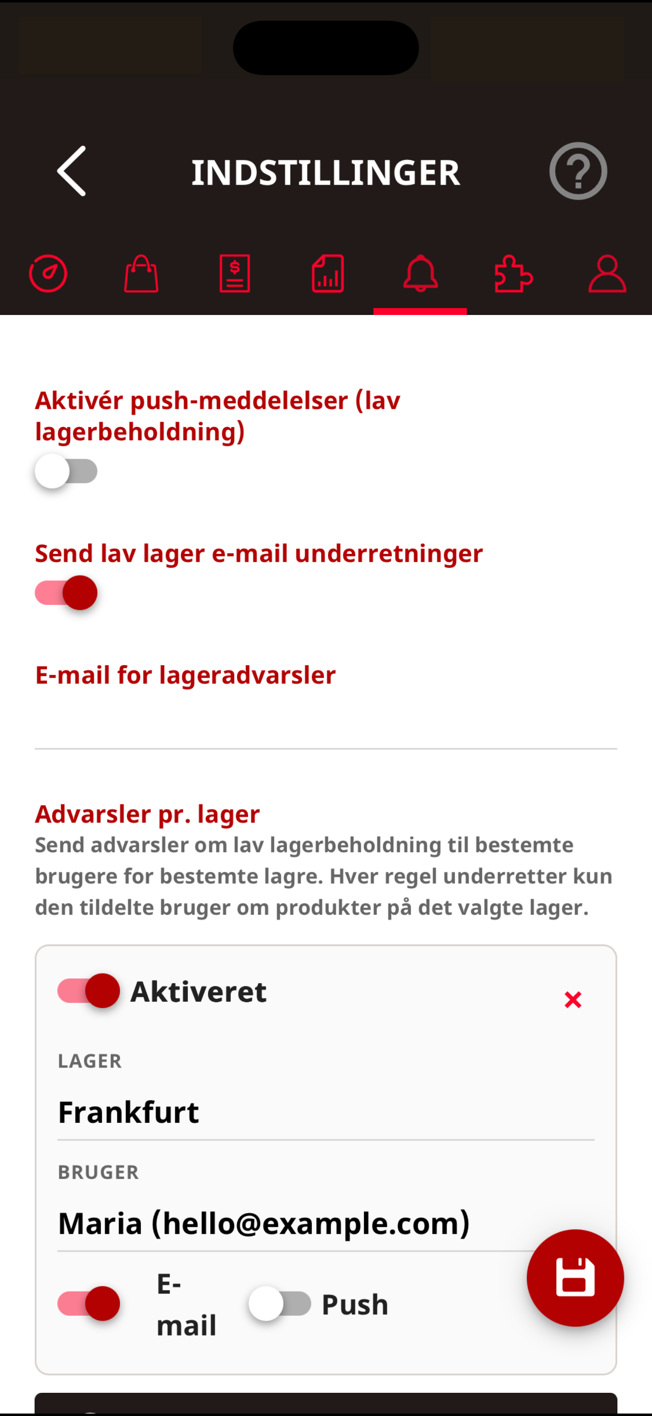 Telesto | Dit lager i lommen