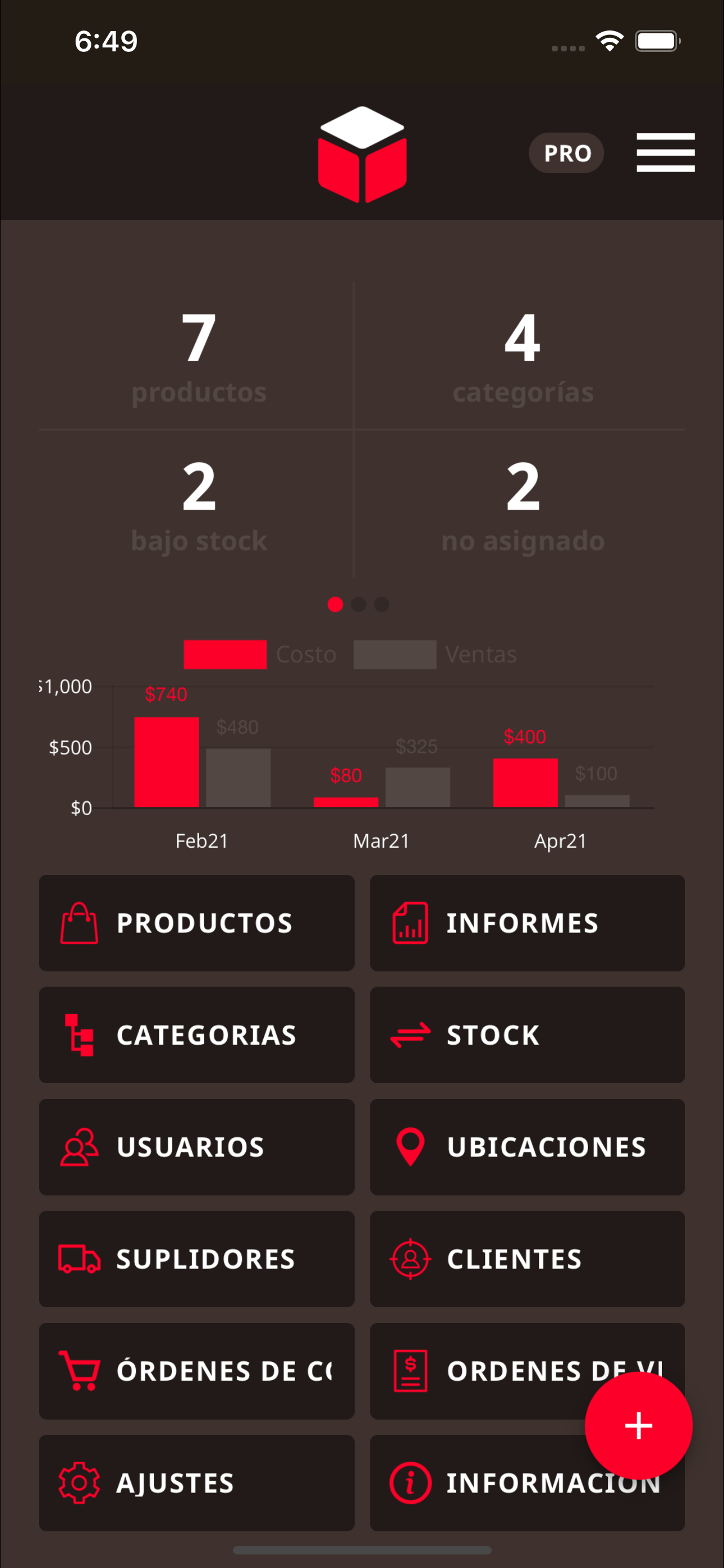 Sistema de Inventario