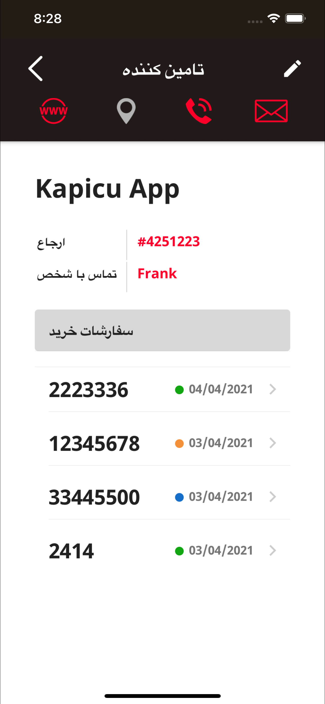 Telesto | مدیریت موجودی کالا