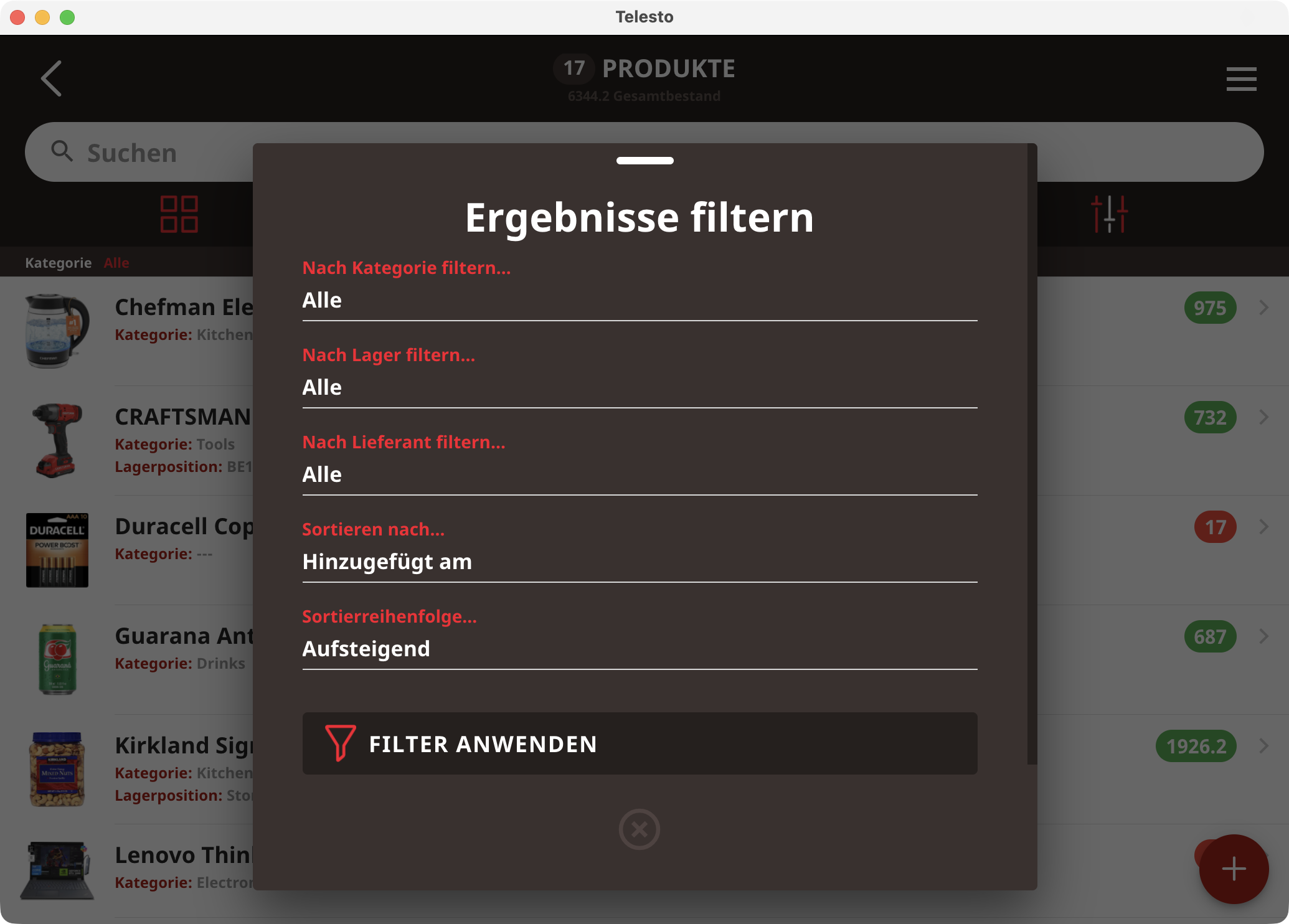 Telesto - Am großen Bildschirm schneller arbeiten
