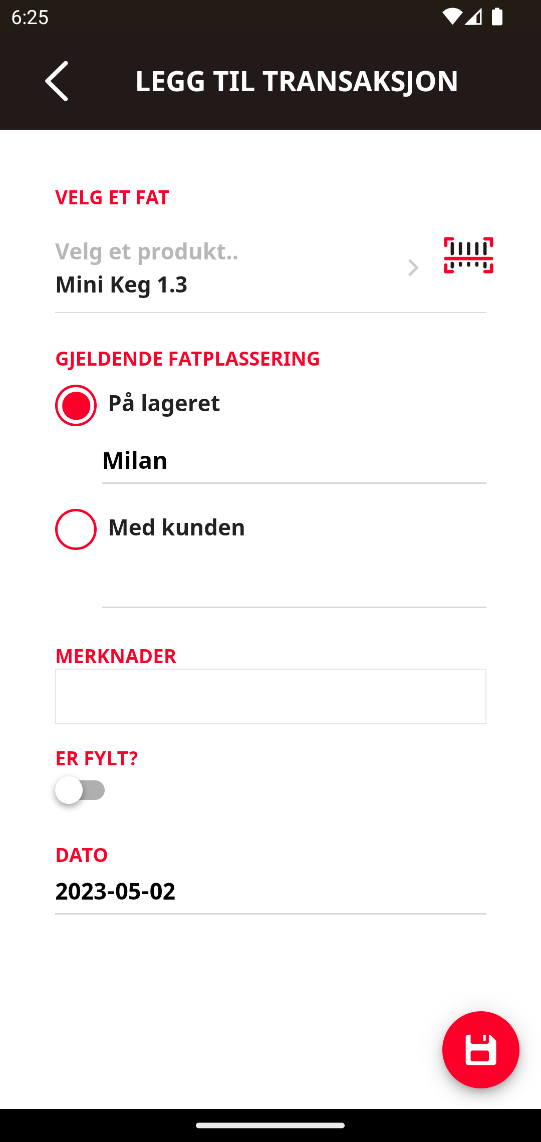 Telesto | Fatstyringssystem for vingårder og bryggerier